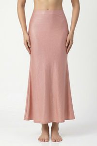 Zivame Shimmer Stretchy Saree Underskirt - Light Pink — thumbnail 2